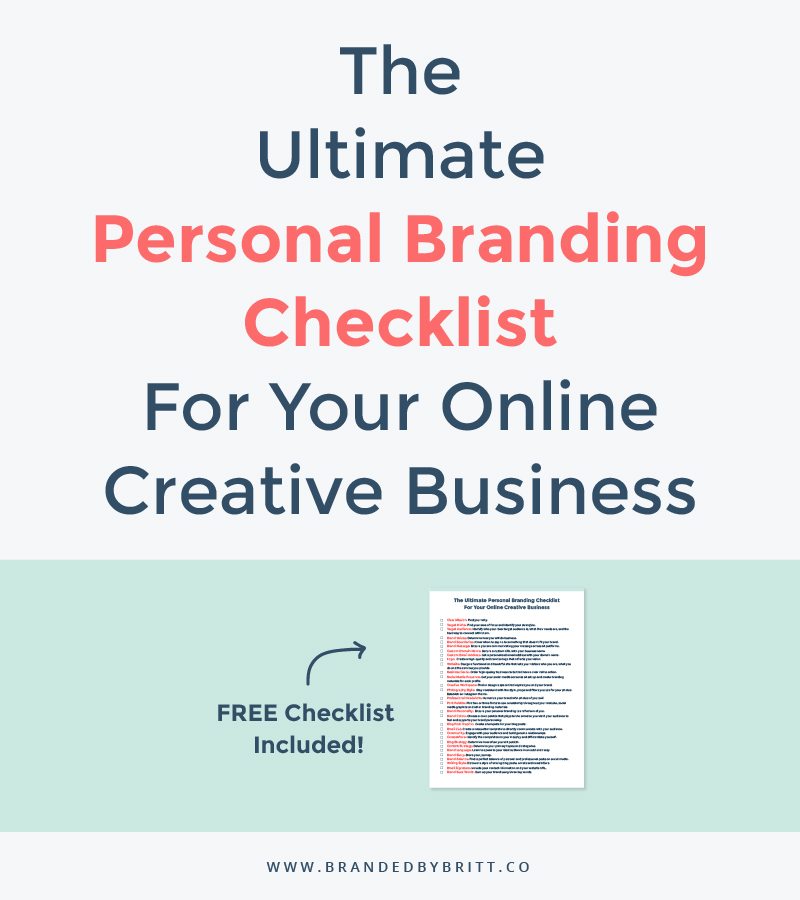 Ultimate Branding Checklist Blog Template Branded By Britt